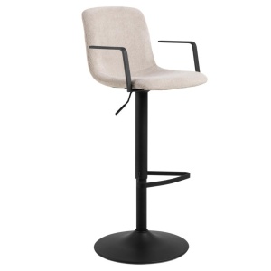 Scaun bar bej din textil Pablo Quiet Object