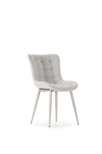 Scaun dining bej/crem din textil Rube Quiet Object
