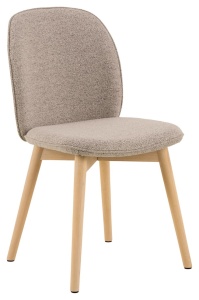 Scaun dining bej din textil Cindy Actona Company