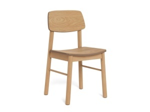 Scaun dining din lemn maro Barlow Quiet Object