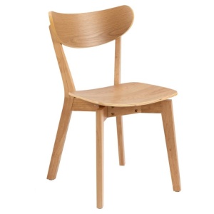Scaun dining maro din lemn Roxby Quiet Object