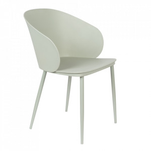 Scaun verde din plastic Gigi Quiet Object