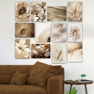 Set 12 tablouri multicolore 15x20 cm Terrea The Home Collection