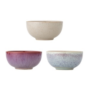 Set 3 boluri multicolore din ceramica 700 ml Addison Bloomingville