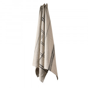 Set 3 prosoape bucatarie maro lut din bumbac 50x70 cm Niene Woood