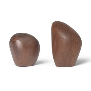 Set solnita si pipernita maro din lemn Cairn Ferm Living