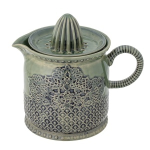 Storcator pentru citrice verde din ceramica Liselu Creative Collection
