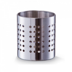 Suport argintiu din inox pentru ustensile bucatarie Oxlade Zeller