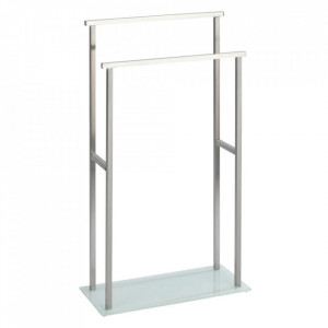 Suport prosoape argintiu din metal 46 cm Debar Wenko
