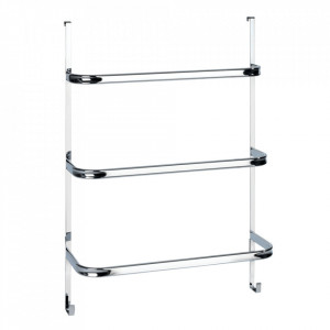 Suport prosoape argintiu din metal 55 cm Irpinia Wenko