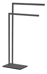 Suport prosoape din metal negru 48 cm Recco Wenko