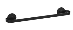 Suport prosoape negru din metal 48 cm Bivio Wenko