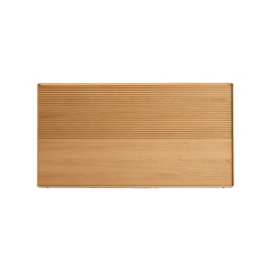 Tablie pat maro cu LED 172 cm Norlen Kave Home