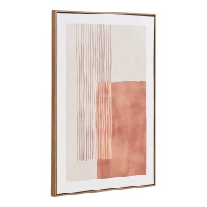 Tablou maro/bej din fibre naturale 50x70 cm Mina House Nordic