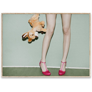 Tablou multicolor cu rama din lemn Bambi & Heels Paper Collective