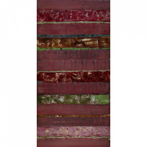 Tablou multicolor din canvas si lemn 70x140 cm Hervin Ter Halle