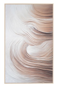 Tablou multicolor din fibre naturale 124x204 cm Texture B125 Bizzotto