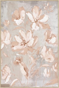 Tablou multicolor din fibre naturale 83x123 cm Crown Bizzotto