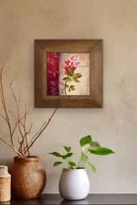 Tablou multicolor din lemn 16x16 cm Artvessakaro21 The Home Collection