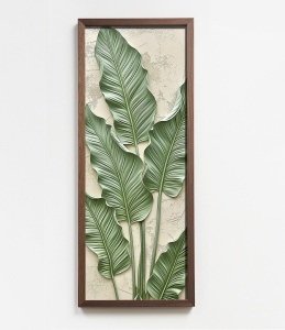 Tablou multicolor din lemn 40x120 cm LONG027 The Home Collection