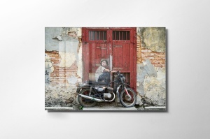 Tablou multicolor din sticla 70x100 cm 1914 The Home Collection