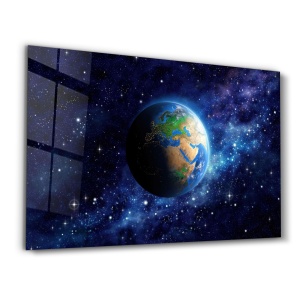 Tablou multicolor din sticla 70x110 cm CAM-5006 The Home Collection