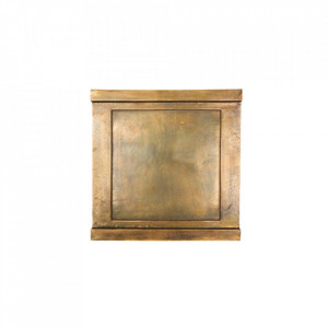 Tava patrata maro bronz din aluminiu 35x35 cm Cupar S LifeStyle Home Collection