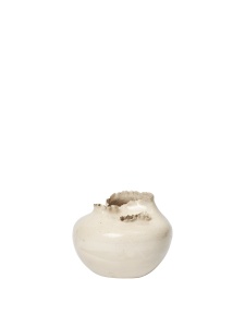 Vaza alb antic din ceramica 18 cm Tereo Ferm Living