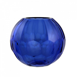 Vaza albastra din sticla 16 cm Feeza Eichholtz
