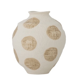 Vaza bej din ceramica 21 cm Byron Creative Collection