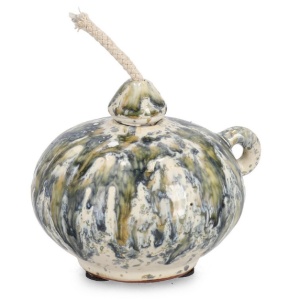 Vaza decorativa multicolora din ceramica 9 cm Esma Bizzotto