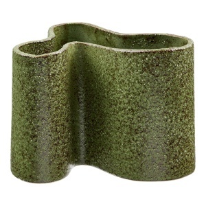 Vaza din ceramica verde 15 cm Forest House Nordic