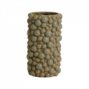 Vaza gri din ceramica 20 cm Naxos Nordal