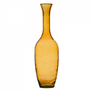 Vaza portocalie din sticla reciclata 100 cm Oregon Denzzo