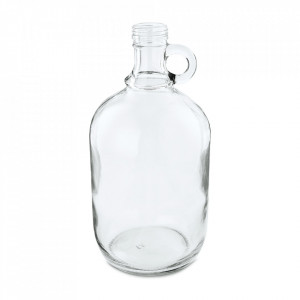 Vaza transparenta din sticla 26 cm Bottle Shape Vtwonen