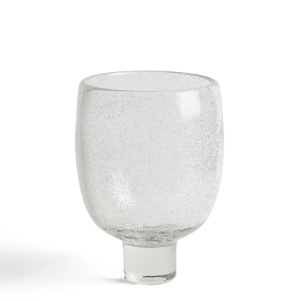 Vaza transparenta din sticla 33 cm Sirau Kave Home