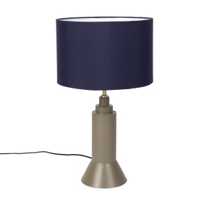 Veioza crem/albastra din metal 57 cm Kaja Quiet Object