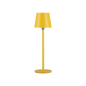 Veioza galbena din metal 37 cm Boteria Zuma Line