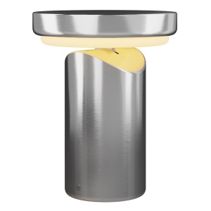 Veioza gri din metal 20 cm Topo Maytoni