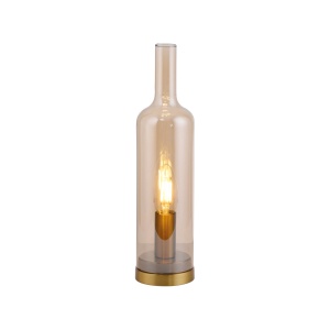 Veioza maro din sticla 34 cm Bottle Zuma Line