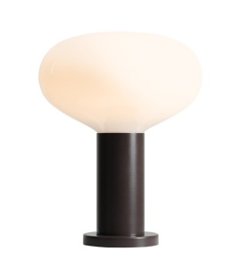 Veioza maro mocha din metal 33 cm Flo Aldex
