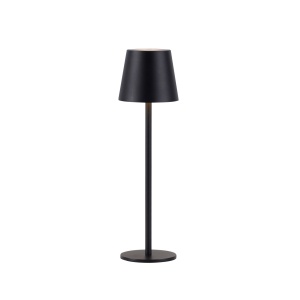 Veioza neagra din metal 37 cm Euria Zuma Line