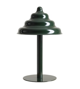 Veioza verde inchis din metal 36 cm Fala Aldex