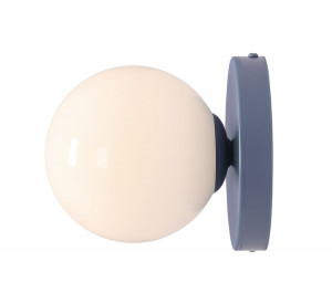 Aplica albastra/alba din metal Ball Quiet Object