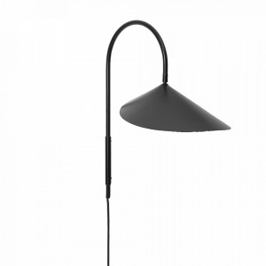 Aplica neagra din metal Arum Ferm Living