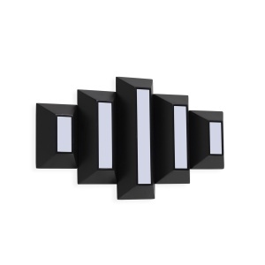 Aplica neagra din metal Five Thai Natura