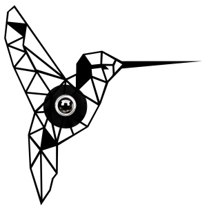 Aplica neagra din metal Honeybird The Home Collection