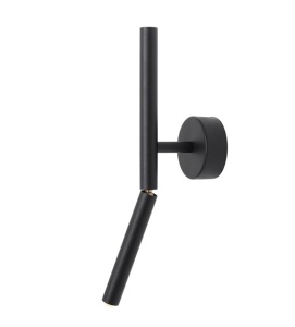 Aplica neagra din metal Stick Quiet Object