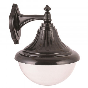 Aplica pentru exterior neagra/alba din plastic Garcia The Home Collection