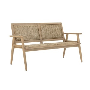 Banca maro din lemn 132 cm Sorrento Bloomingville